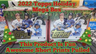 2022 Topps Holiday Mega Box Awesome Short Print Pulled Super Fun Product