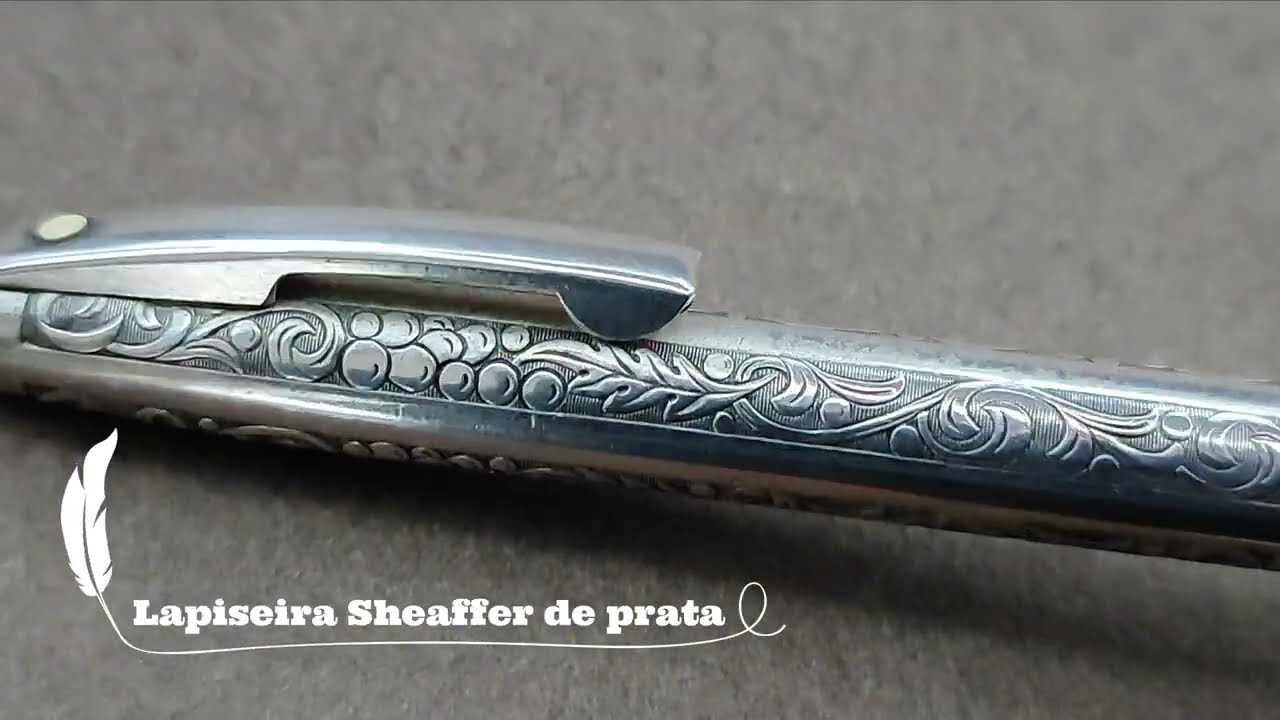Lapiseira Sheaffer Sterling Silver 0.9mm - OESCRIBASENTADO