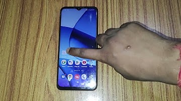 Realme c20 me font size change kaise kare, How to change font size