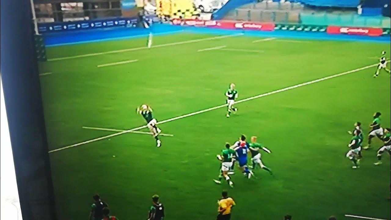 Irish rugby player loses his shorts YouTube