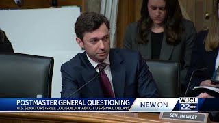 'You have weeks, not months to fix this': Sen. Ossoff grills USPS Postmaster General over delays