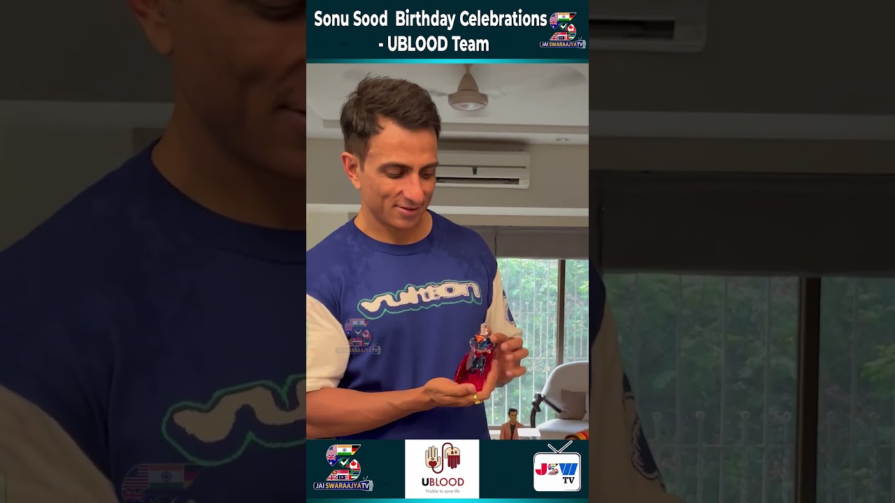 Sonu Sood Birthday Celebrations 2023🎉  