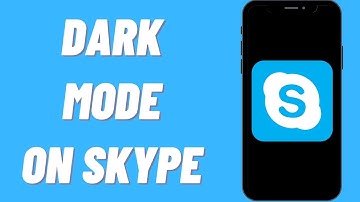 How To Get Skype Dark Mode On iPhone