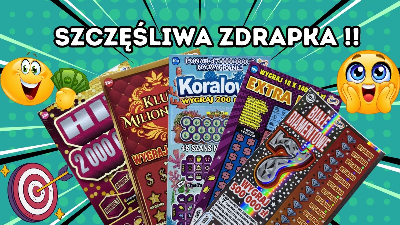 ZDRAPKI LOTTO 🍀 PIĘKNY STRZAŁ💥ODCINEK NA PLUSIE ! 🥳 #zdrapki #lottery #win #lotto #scratchcards #wow
