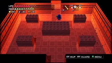 3D Dot Game Heroes part 37 Flame Temple Red Key