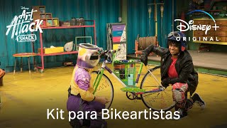 Kit Para Bikeartistas | Art Attack: Snack | Episódio 10 | Disney+