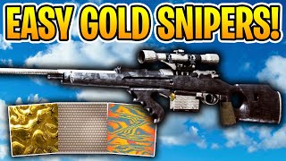 HOW TO GET ALL SNIPERS GOLD in VANGUARD! FASTEST METHOD!