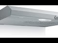 Overview: CFT610/3S Candy 60cm Standard Under Cabinet Kitchen Cooker Hood -SILVER