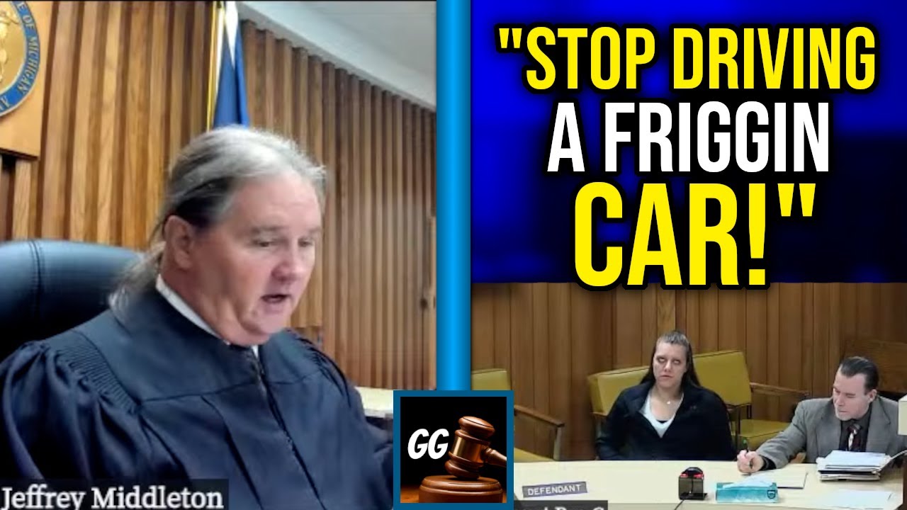 Judge SCOLDS Woman With Slew of Violations To STOP DRIVING