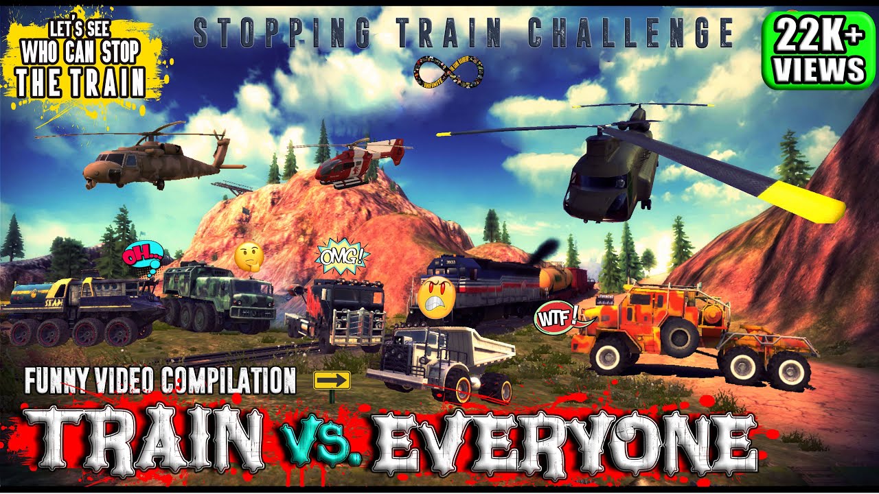 OFF THE ROAD TRAIN VS EVERYONE | INFINITE OPEN WORLD DRIVING OTR ...