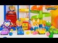 Pororo the Little Penguin Colorful Toy Cars Playset!