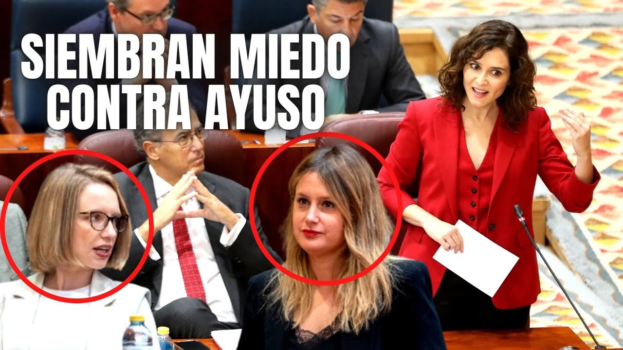 Ayuso acusa al PSOE y a los 'vagos' de la izquierda de sembrar el miedo ...