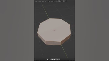 How to make a low poly coin in blender