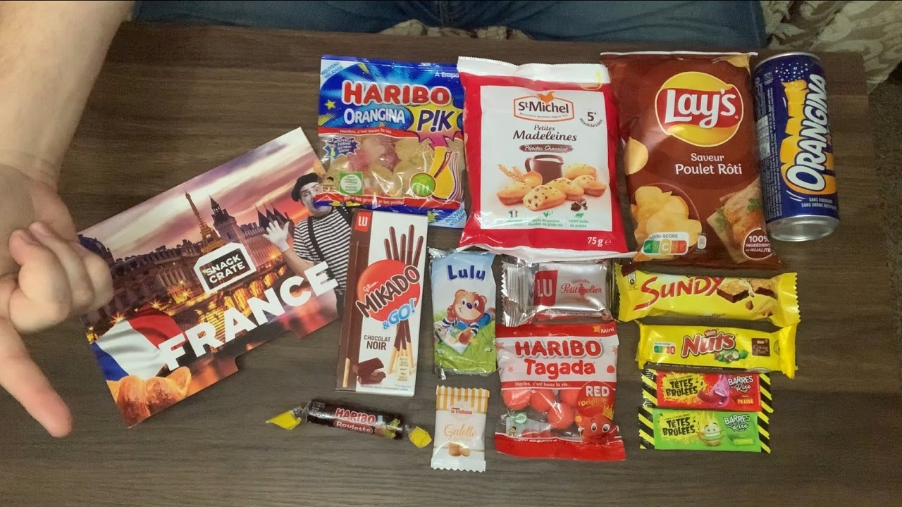 Snack Crate Review March 2022 from France!