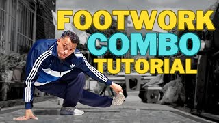 Bboy Footwork Choreography | Footwork Combo Choreography  | Breaking Footwork Tutorial