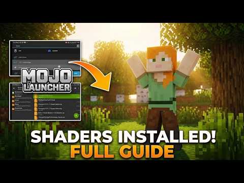 How to Install Shaders on Mojo Launcher (Minecraft Java 1.21+) – Full Guide