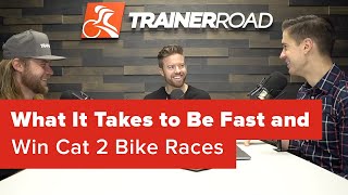 What It Takes to Be Fast and Win Cat 2 Bike Races (Ask a Cycling Coach Ep 235)