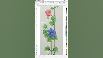 Single line Speed Artwork in Corel Draw