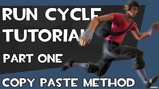 Run Cycle Tutorial - Copy Paste method - Part 1