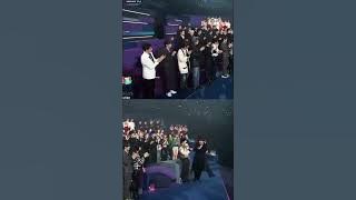 Idol reaction to BTS Platinum  at MAMA 2022