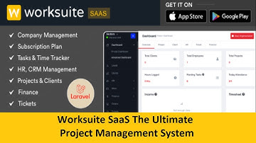 Worksuite SaaS The Ultimate Project Management System