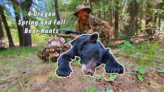Oregon Spring and Fall Bear Hunts.