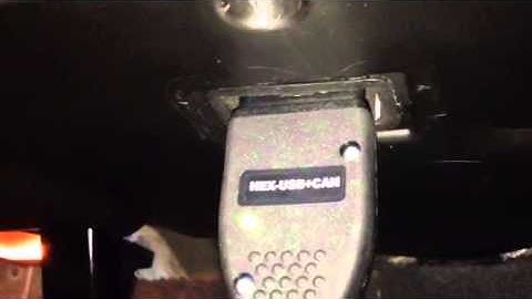 Volkswagen Touareg OBD port location