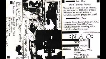 Nature & Organisation - Third Terminal Position (1986, UK, experimental, noise, power electronics)