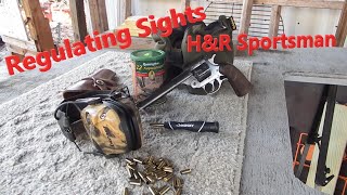 Regulating the Sights on the H&R Sportsman