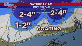 Saturday morning 4/18 weather