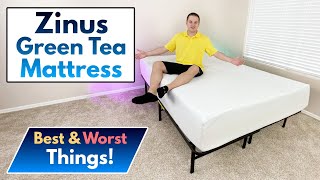 Zinus Green Tea Memory Foam Mattress - Best and Worst Things!