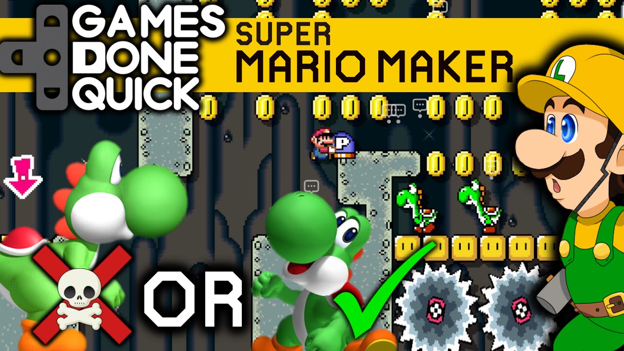 SAVE OR KILL THE YOSHIS?! - SUPER MARIO MAKER [