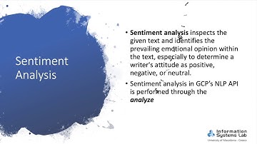 Sentiment Analysis using NLP API in GCP