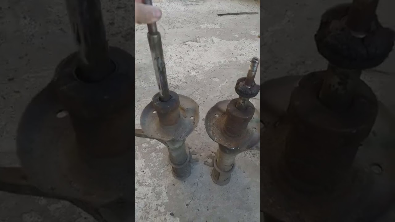 Передние стойки на Приоре - YouTube