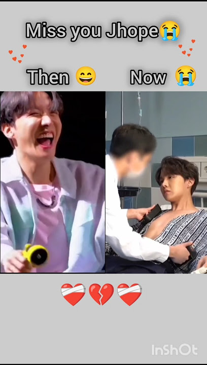 Then😄VS Now😭 I love you jhope😭❤️‍🩹💞#jhope#bts#shorts#viral