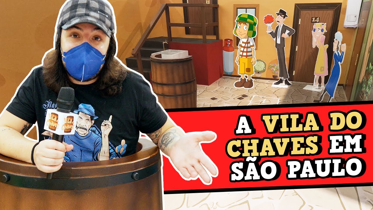 VISITAMOS a VILA DO CHAVES em SÃO PAULO!! 😍