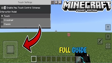 Finally Minecraft Pe New Touch Controls Released !