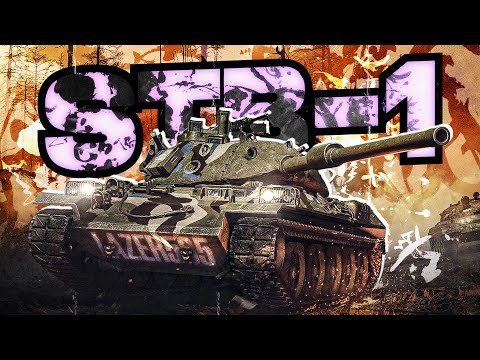 Видео: STB-1 Вечерний вайб на танке для псевд | Tanks Blitz