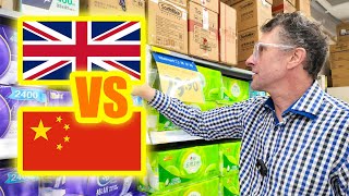 China VS UK Supermarket Prices - Truly Shocking