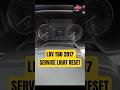 LDV T60 2017 Service Light Reset Guide. #ldv #t60 #Service #servicelight #cars #automobile