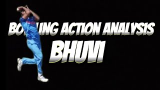 Bhuvneshwar kumar bowling action analysis ☄️: how bhuvi swings a ball in and out 😱 screenshot 3