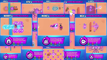 44 HYPERCHARGE IDEAS 🔥 by @ROBrawlStars195