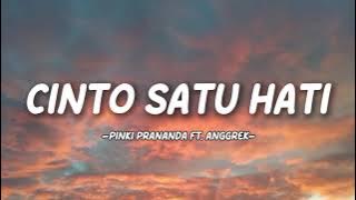 Pinki Prananda Ft. Anggrek - Cinto Satu Hati (Lirik Video) | Lagu Minang