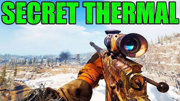 This *SECRET* Thermal Scope is AMAZING for Ghillie Sniping in WARZONE!