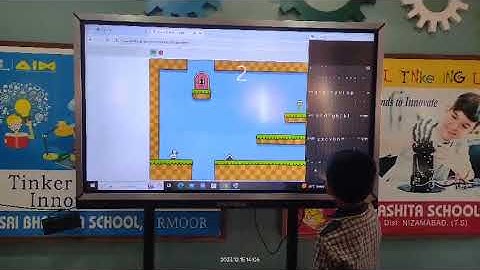 Sri Bhashita School developed a Unleash Creative Project to Explore the world of coding with scratch