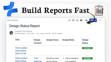 Confluence-rapporten maken (snel gegevens visualiseren)
