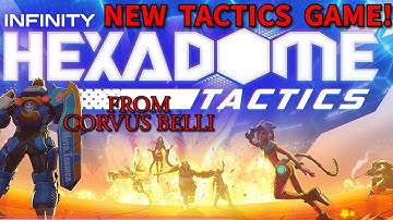 They Made an INFINITY PC game! Hexadome Tactics First Look. (Demo) Corvus Belli