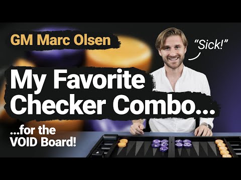 GM Marc Olsen's Favorite Checker Combination (Colors That POP!)