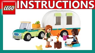 Lego Instructions Holiday Camping Trip 41726 Lego Friends 2023
