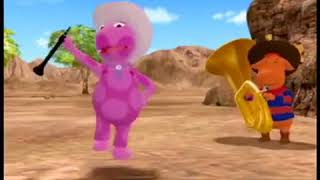 Tyrone Saves Uniqua And Tyrone Plays His Tuba And Uniqua Plays Her Clarinet In Spanish